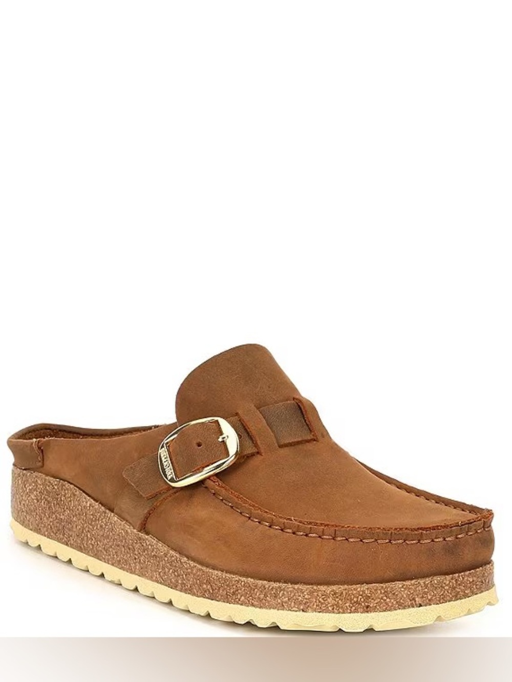 Birkenstock Women's Buckley Oiled Leather Clogs - Picture 1 of 6